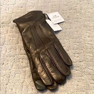 NWT Men’s Leather Coach Glovea